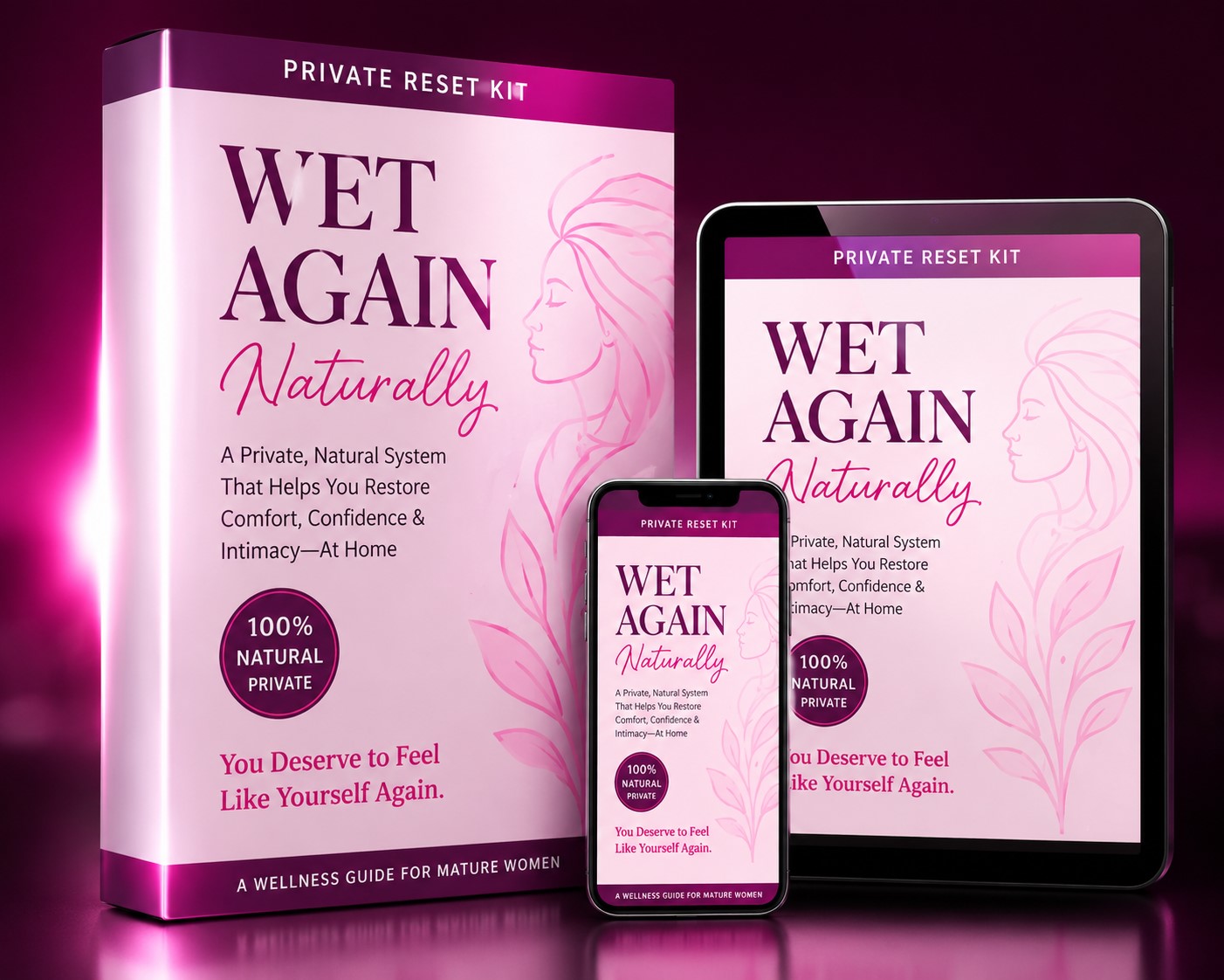 Wet Again Naturally Private Reset Kit